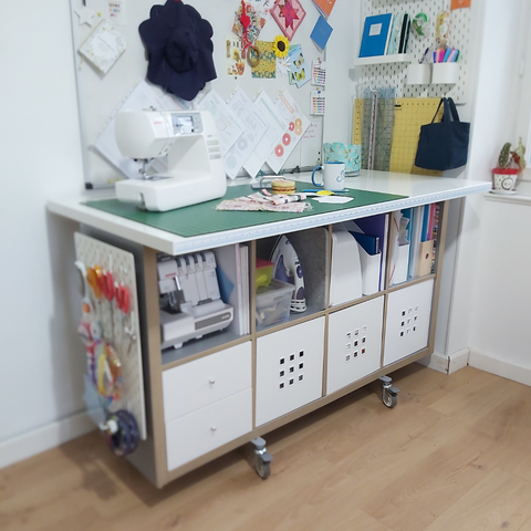 KALLAX sewing station in 5 simple steps