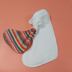 Christmas Stocking sewing tutorial and pattern Freckles and Co