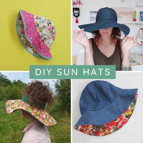 Sun hat sewing pattern round up