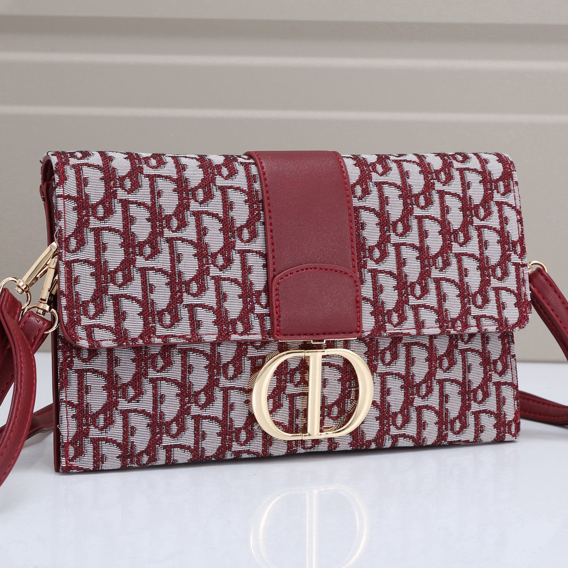 Dior Fashion Leather Crossbody Shoulder Bag Satchel
