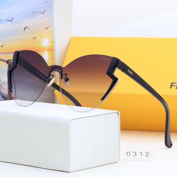 FENDI Woman Men Fashion Summer Sun Shades Eyeglasses Glasses Sunglasses