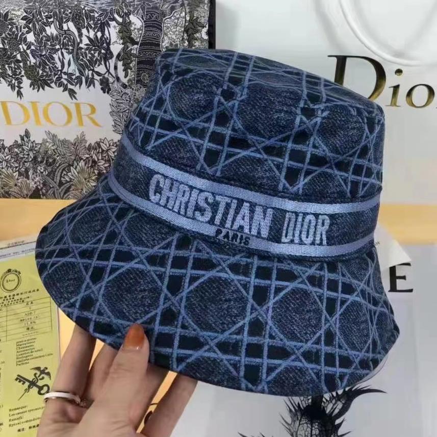 Dior Women Fashion Cap Bucket Hat