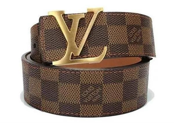 LV Louis Vuittonmen Genuine Leather Belt