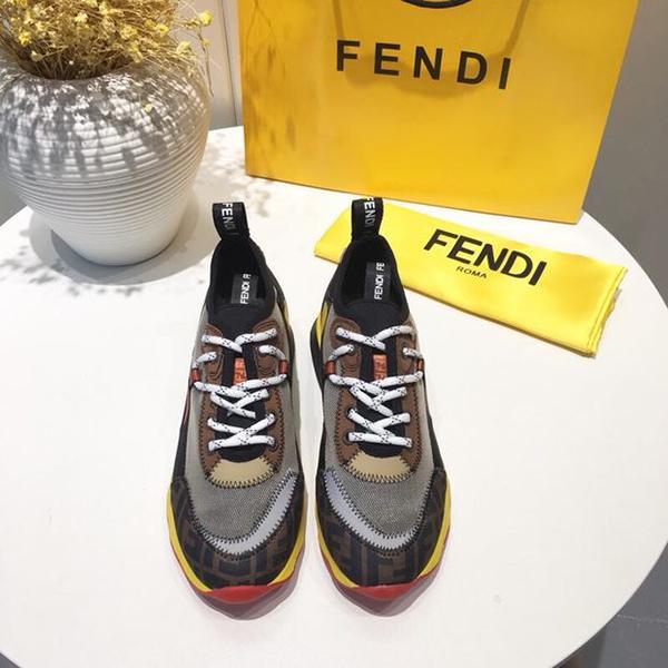 FENDI Woman Men Fashion Sneakers Sport Shoes