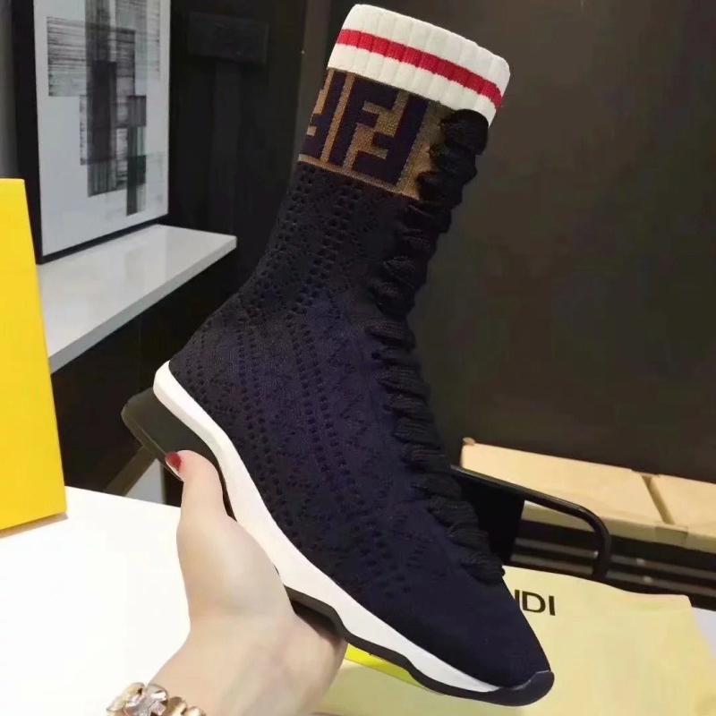 FENDI Women Fashion Casual Short Boots Sneakers Sport Shoes