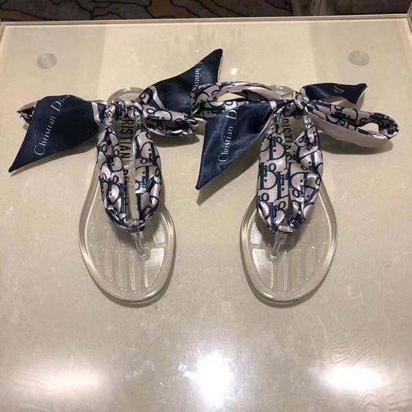 Dior Kaleidiorscopic Thong Sandal Shoes