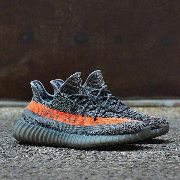 ADIDAS Yeezy Hot Adidas 550 Boost 350 V2 Grey Shoes