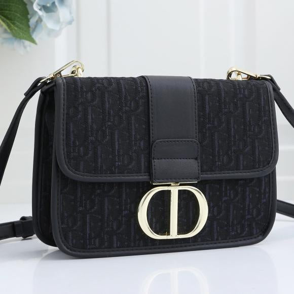 Dior Women Fashion Leather Crossbody Shoulder Bag Satchel