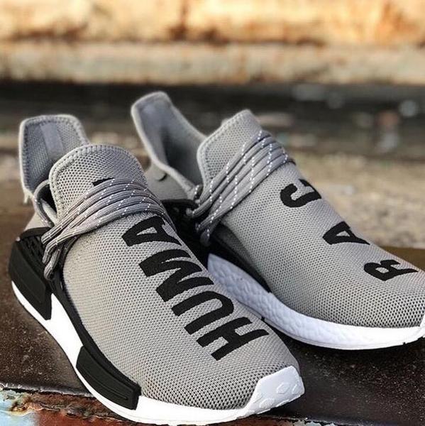 Adidas NMD Human Race Women Men Fashion Trending Running Sports Shoes Sneakers