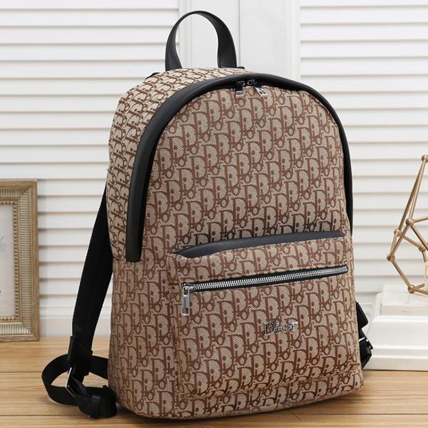 Dior Fashion Leather Backpack Satchel Shoulder Bag