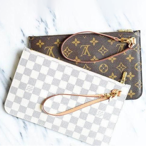 Louis Vuitton LV Fashionable Women Monogram Coin Bag Key Bag Zip