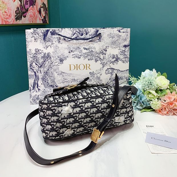 Dior Fashion More Letter Leather Shopping Leisure Shoulder Bag Crossbody Bag Handbag