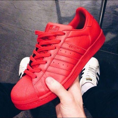 "Adidas" Shell-toe Sneakers Sport Shoes Pure Color Flats