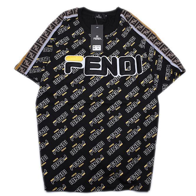 Fendi Women Men Fashion Casual Short Sleeve