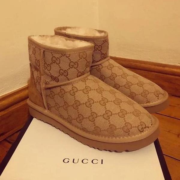 UGG x GG 2020 branded short boots Shoes