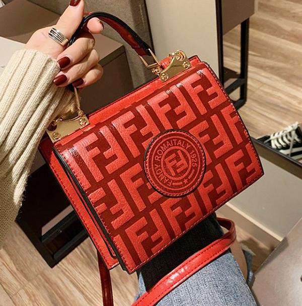Fashion New More Letter Leather Shopping Leisure Shoulder Bag Wo