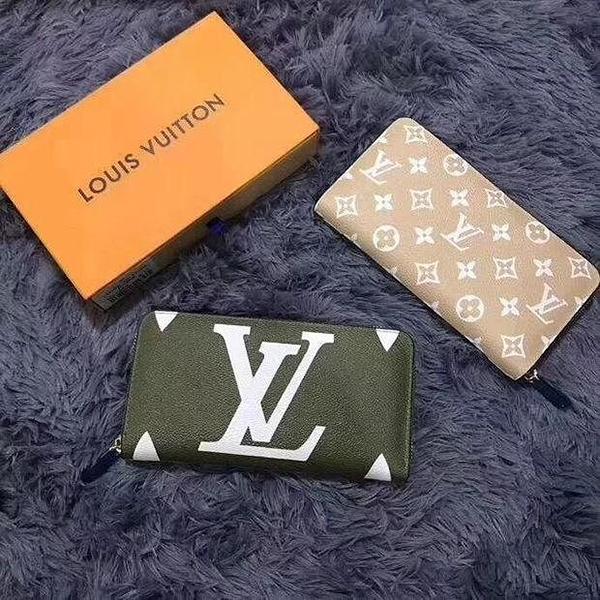 LV Louis Vuitton women's simple fashion zipper handbag