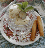 Espresso ice cream-roasted flax Delite
