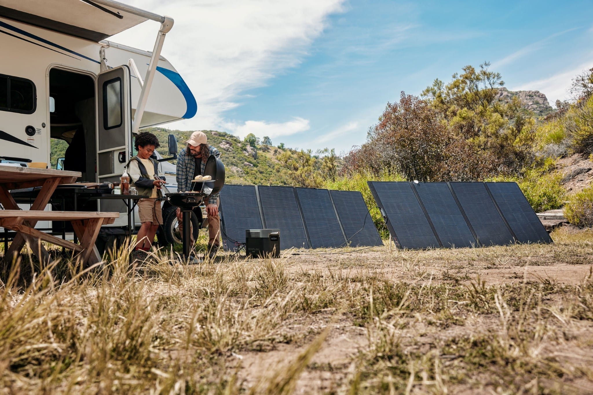 Delta 2 Max Portable Power Station and Solar Panels