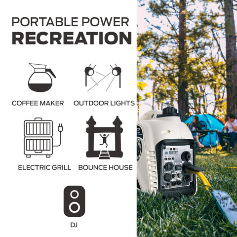 power your fun and recreation activities
