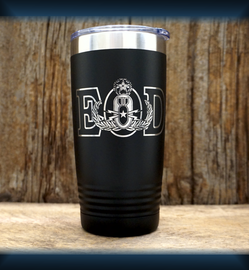 F3 Laser Engraved Stainless Steel Tumbler 20 Oz (Silver) – The F3 Gear Store