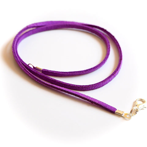 Extra thin satin necklace cords 14-36 inches