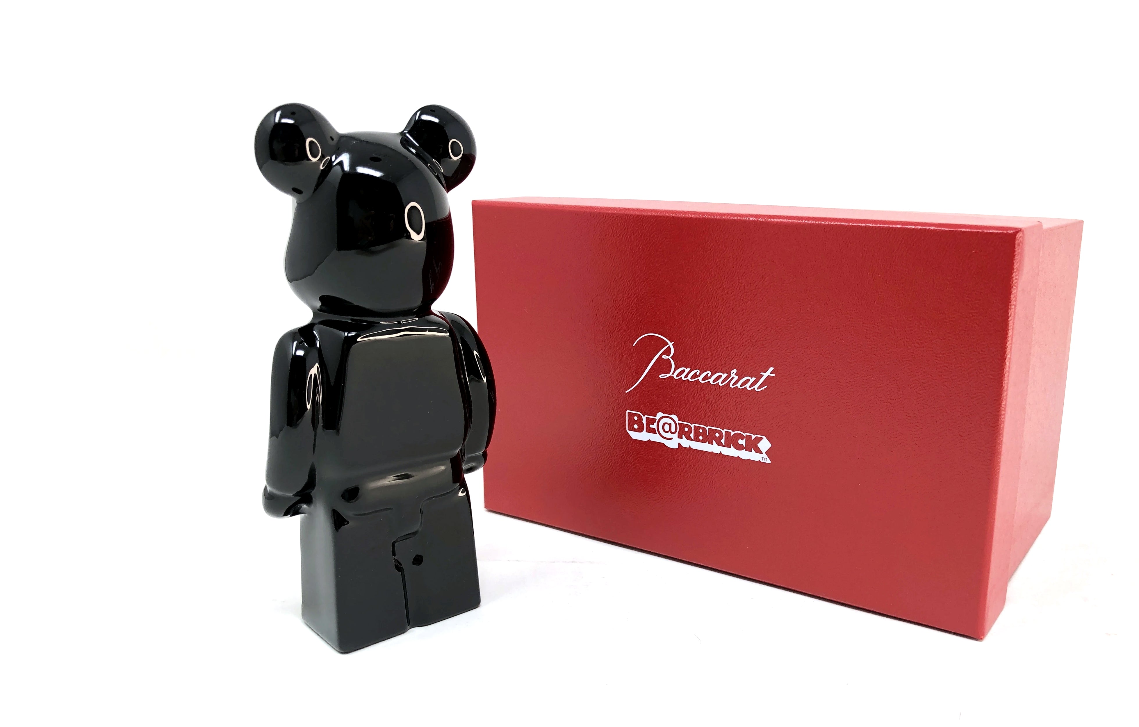 Lead Crystal Bearbrick [Black] by Baccarat - Galerie F