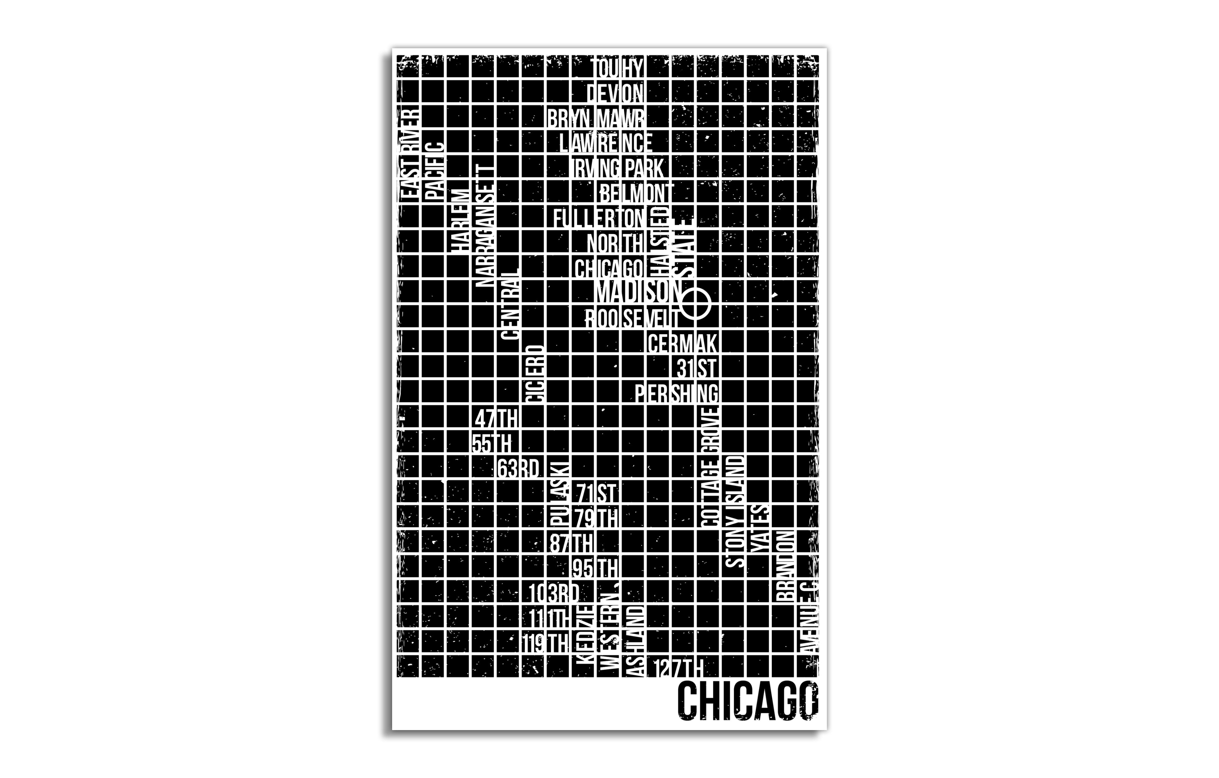 Chicago Grid By Joe Mills Galerie F