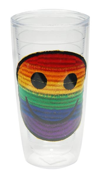 BarConic 22oz Twisted Party Yard Cup w/Lid & Handle [Assorted Colors] Green