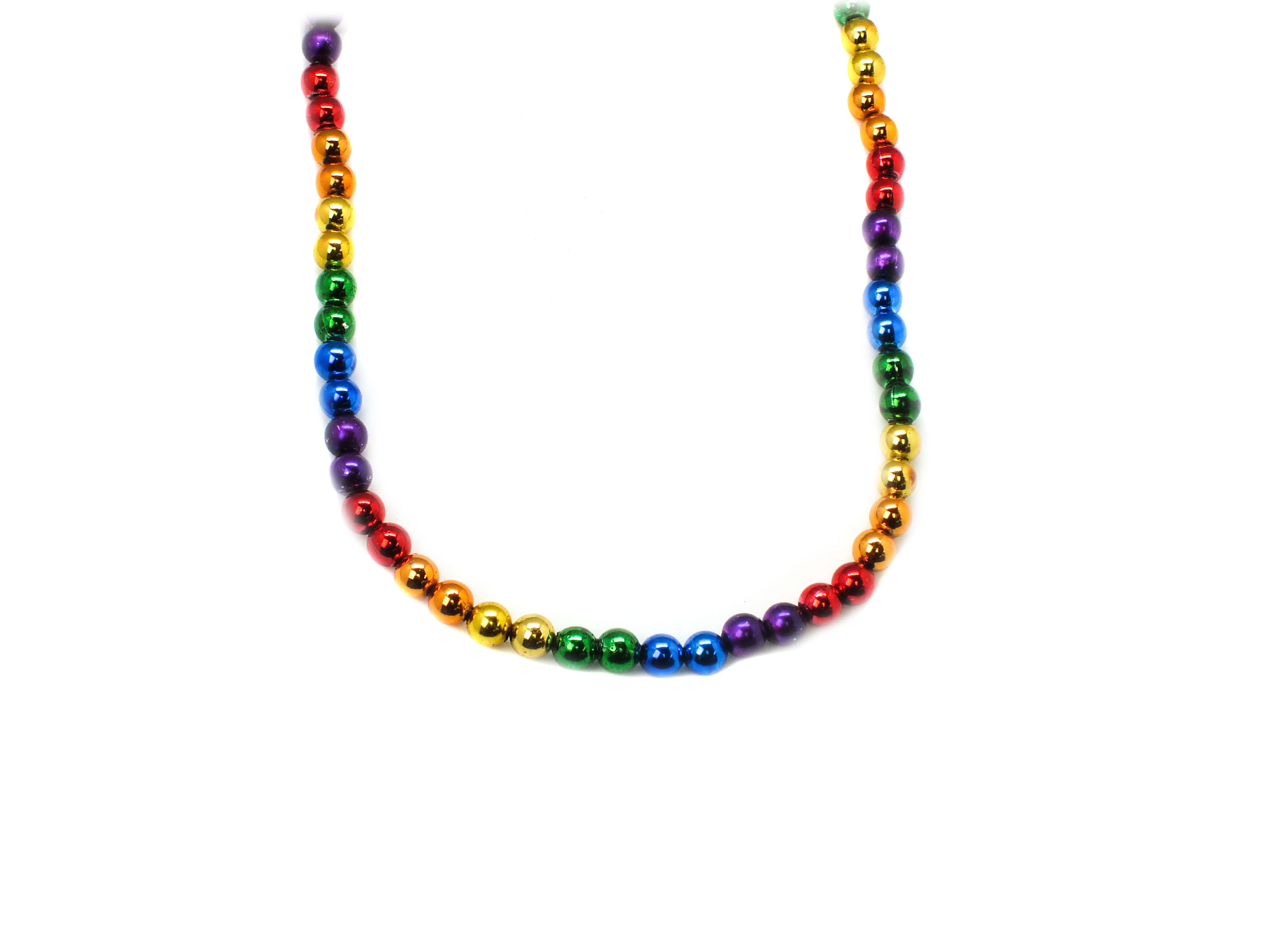 33 7mm Global Beads Assorted Neon Colors