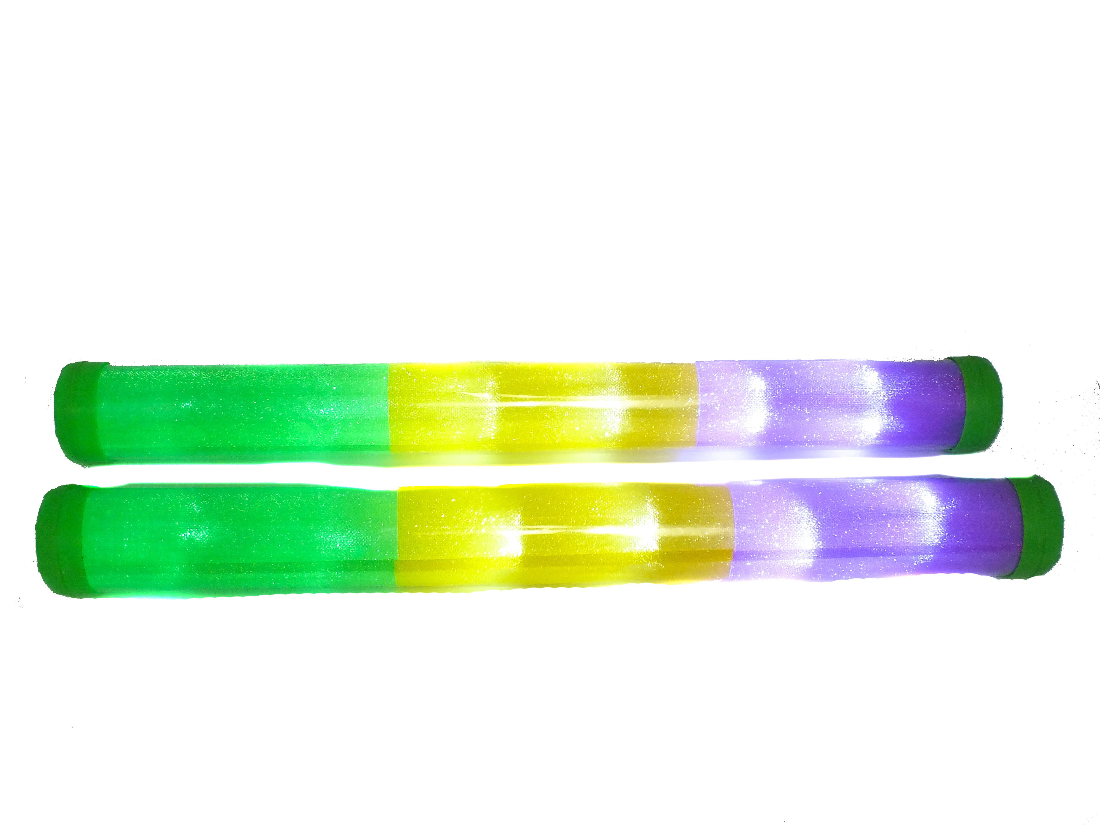 LOCHAS Glow Sticks Bulk, 110 PCS Foam Glow Sticks, LED Foam Sticks
