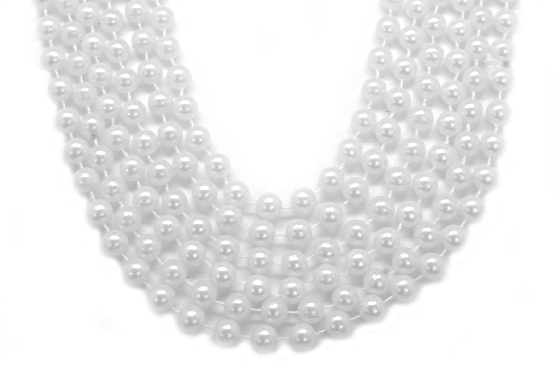 Pearl Beads White Color Round Freshwater Pearls 4A 13-14MM 