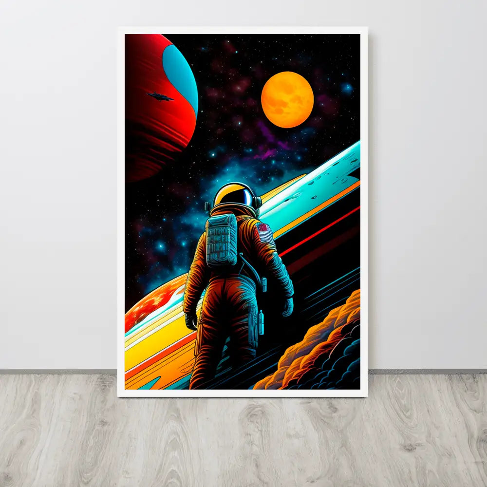 Space Poster Mockup: Gravity on Your Wall!