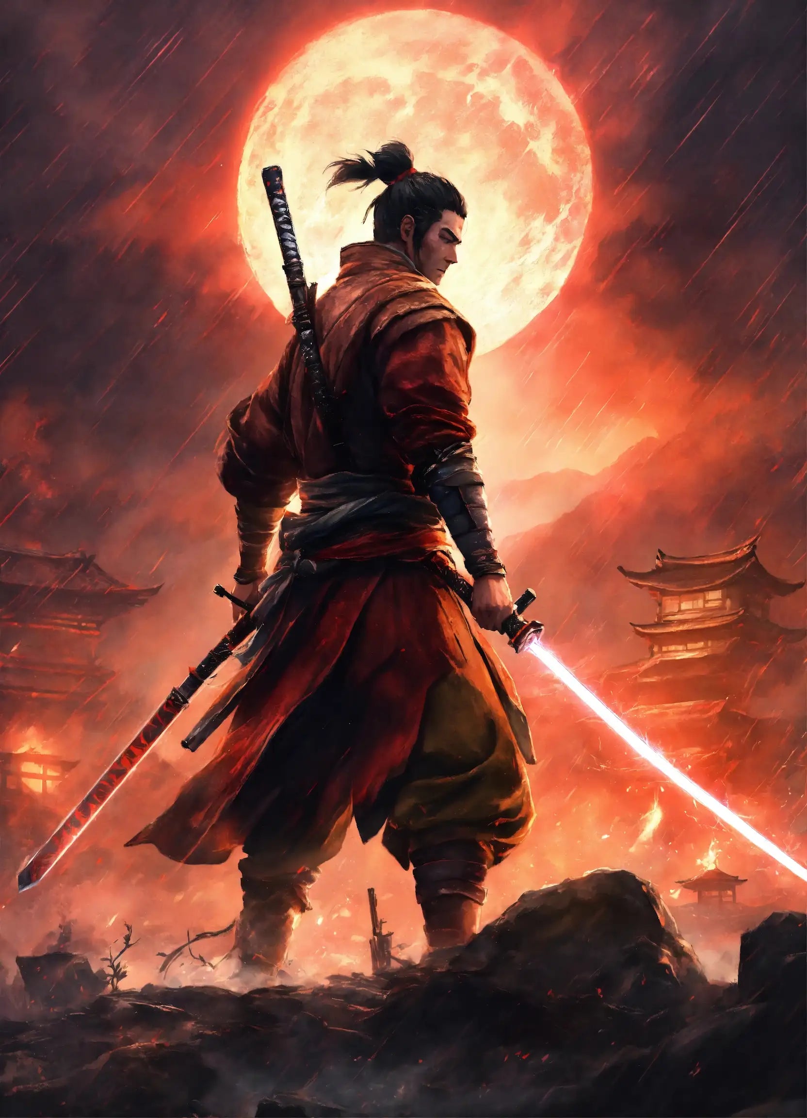 Posters that capture the essence of legendary samurai warriors.