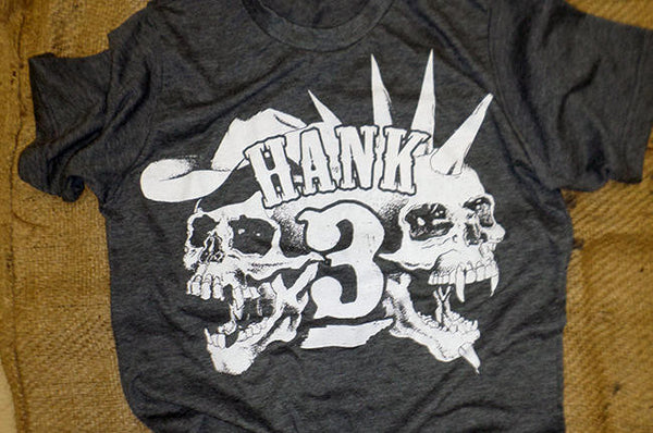Hank 3 Hellbilly Shirts - Jekyll & Hyde Skulls – 3Bay