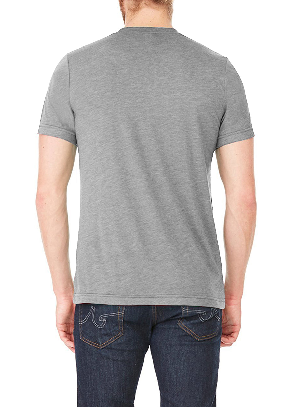 Men's Ultra Soft Tri-Blend Crew Basic T-Shirts – Trendy United