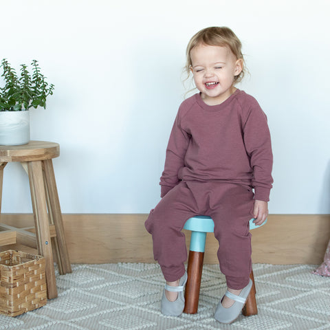 Pure Colour Baby, Berry Pullover and Harem Pants