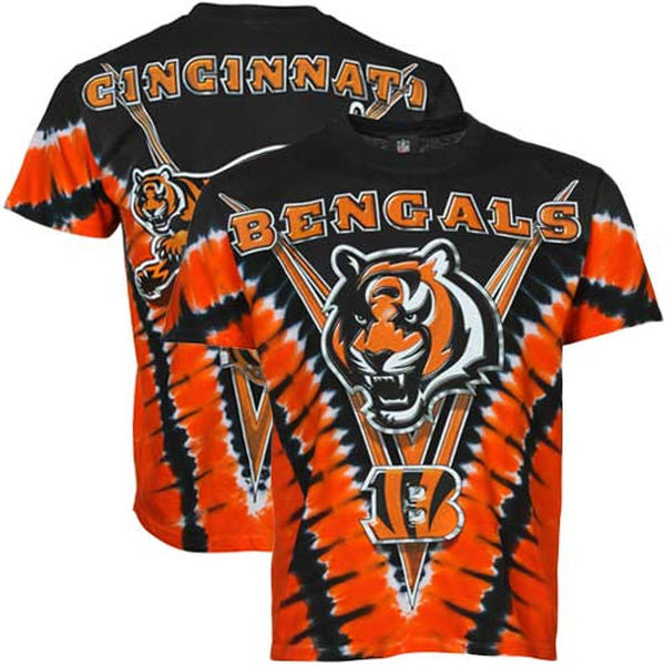 Cincinnati Bengals Men's Majestic V-Dye 