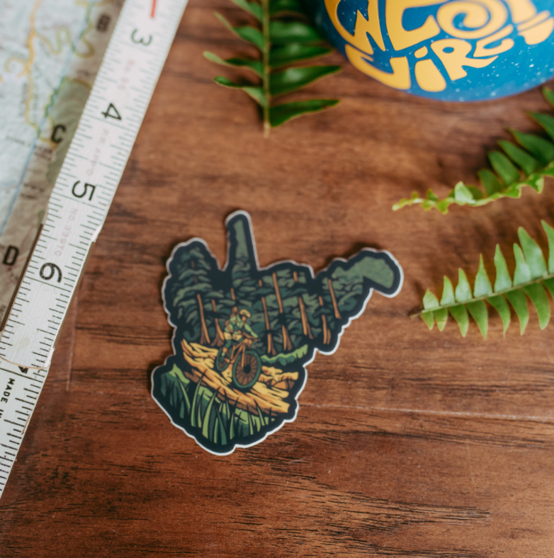 WV Mountain Biking - Sticker