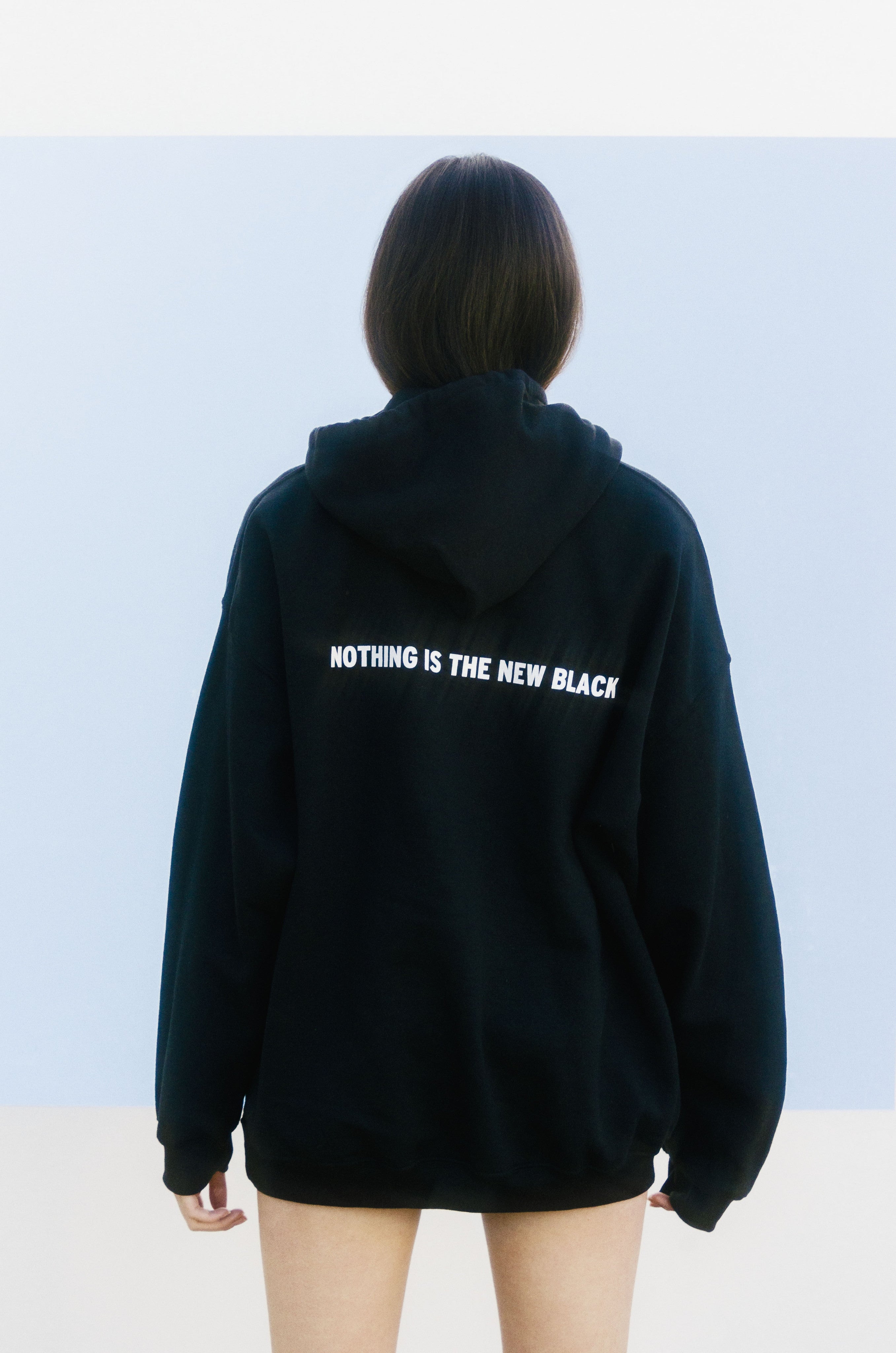 new black hoodie