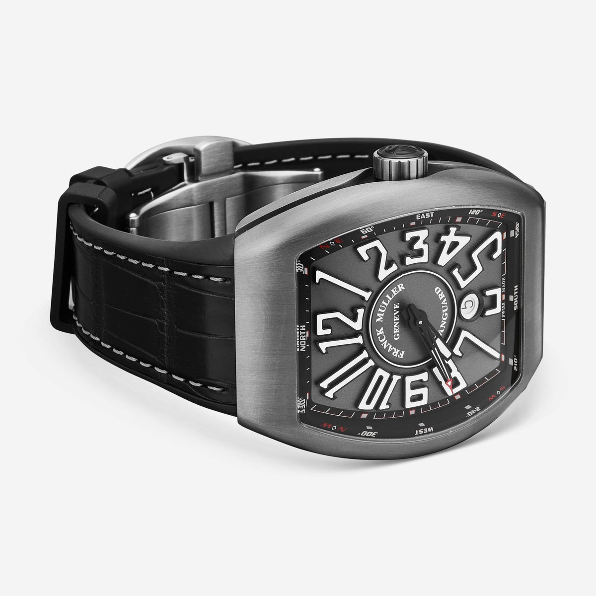 Franck Muller Vanguard Grey Dial Automatic Men's Watch 45SCBRSHGRYWHT