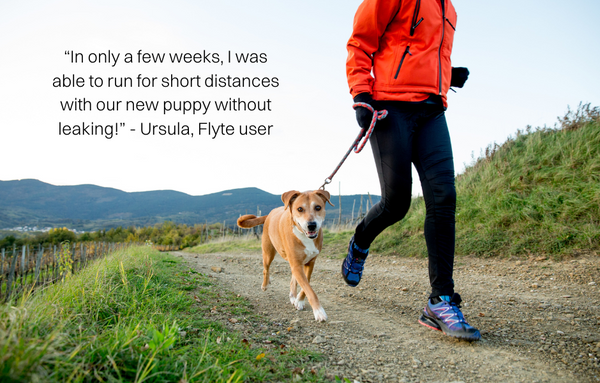 How to stop leaking urine when running – Flyte by Pelvital USA