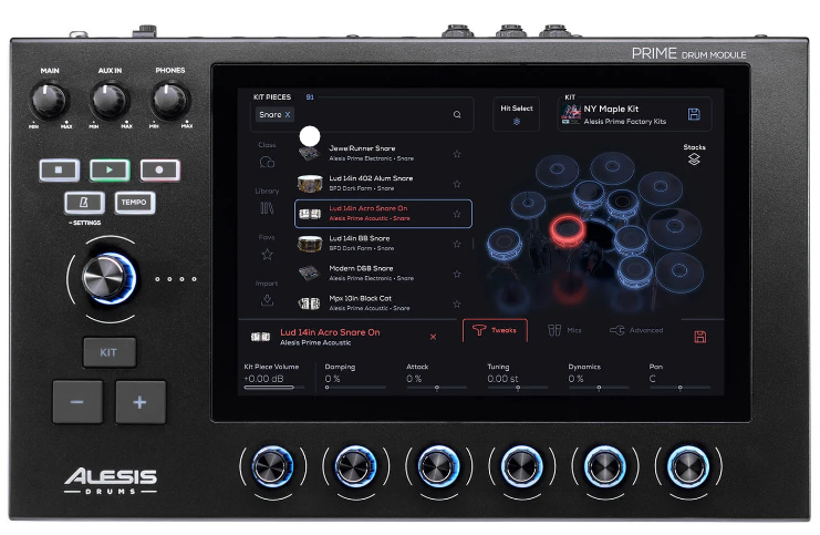 Alesis Strata Prime Electronic Drum Kit w/Touchscreen Module