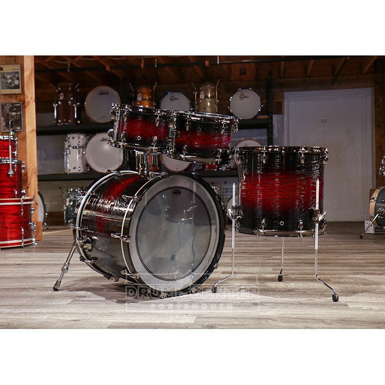 Yamaha Live Custom Hybrid Oak “Uzu Magma Sunburst” 4PC Drum Set