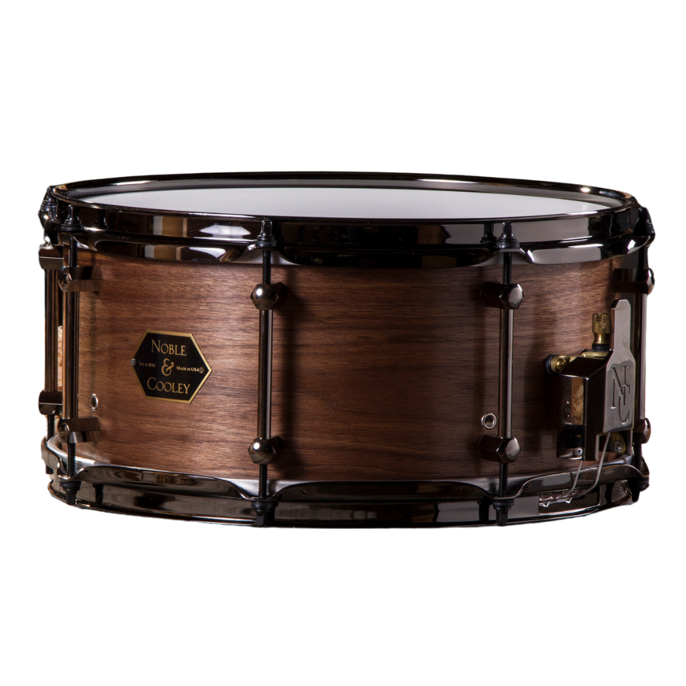 Noble and Cooley Walnut Snare Drums