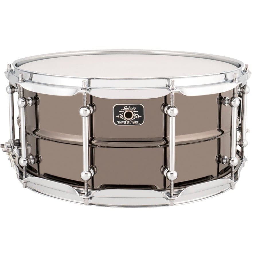 Ludwig 6.5x14 Hammered Brass Shell Snare Drum : : Musical  Instruments, Stage & Studio