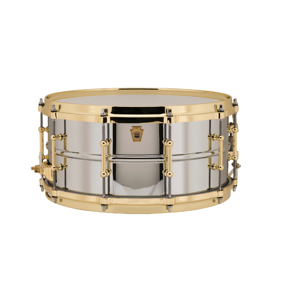 Ludwig Chrome Over Brass Snare Drums