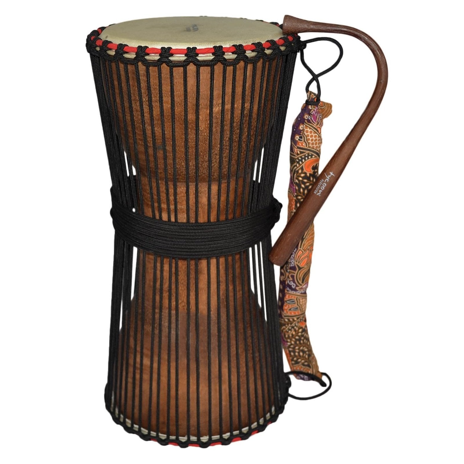 Tycoon Ngoma Drum with Kente Cloth Finish – Drum Center Of Portsmouth