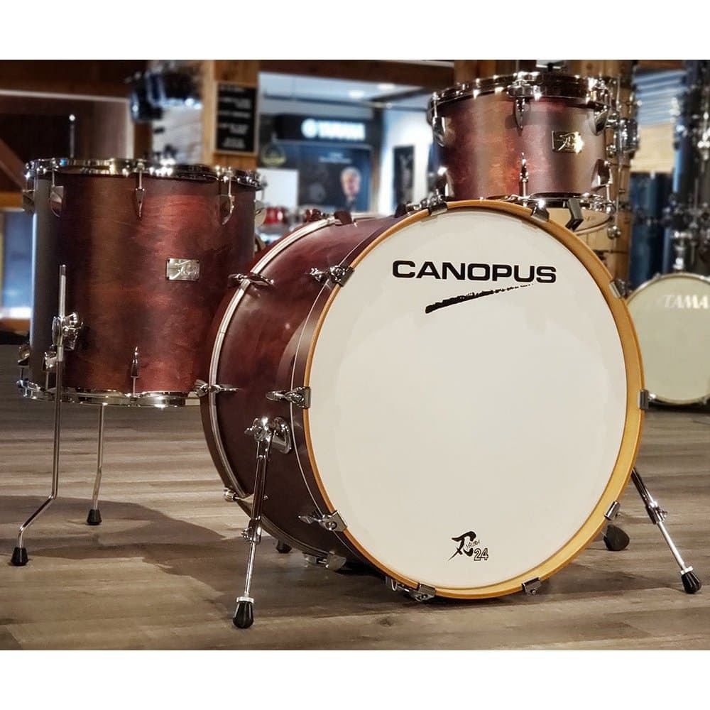 Canopus Yaiba 4pc Groove Kit Ebony Lacquer – Drum Center Of Portsmouth