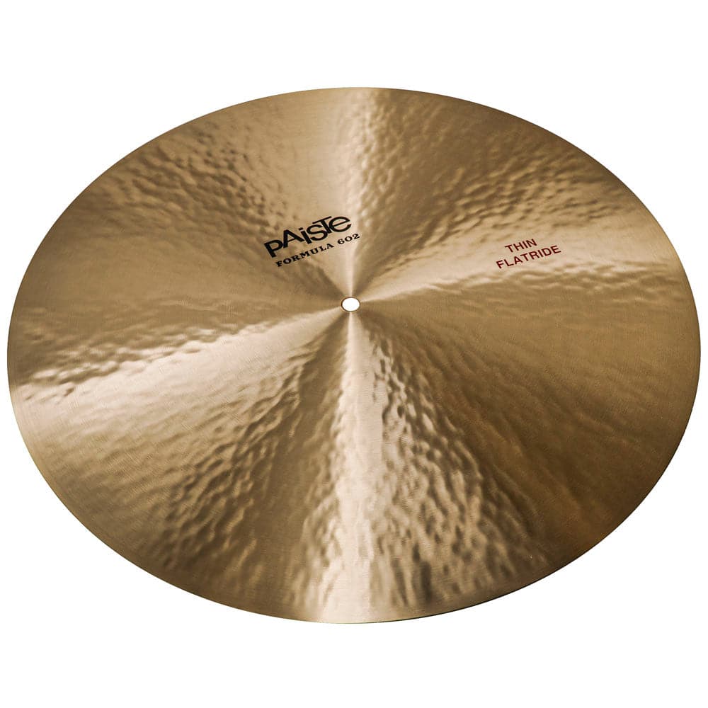 Paiste Formula 602 Thin Flat Ride Cymbal 22